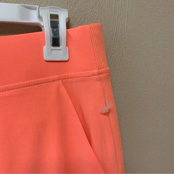 Athleta Brooklyn Ankle Pant Sunset Glow Coral Size 10 Tall NWOT New - Picture 9 of 15